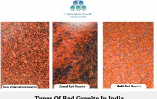 Types Of Red Granite