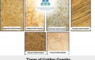 Types Of Gold Granites
