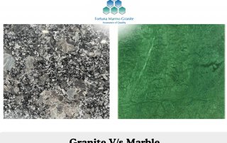Granite and marble