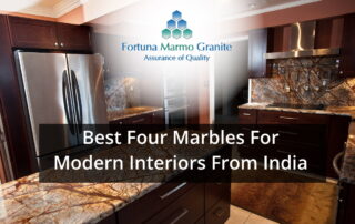 Best Four Marbles For Modern Interiors From India