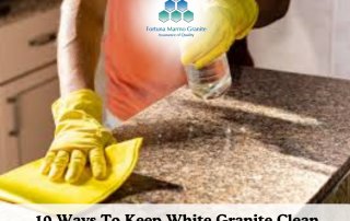 10 Ways To Keep White Granite Clean