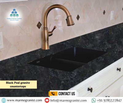 Black Peal granite Slink countertops