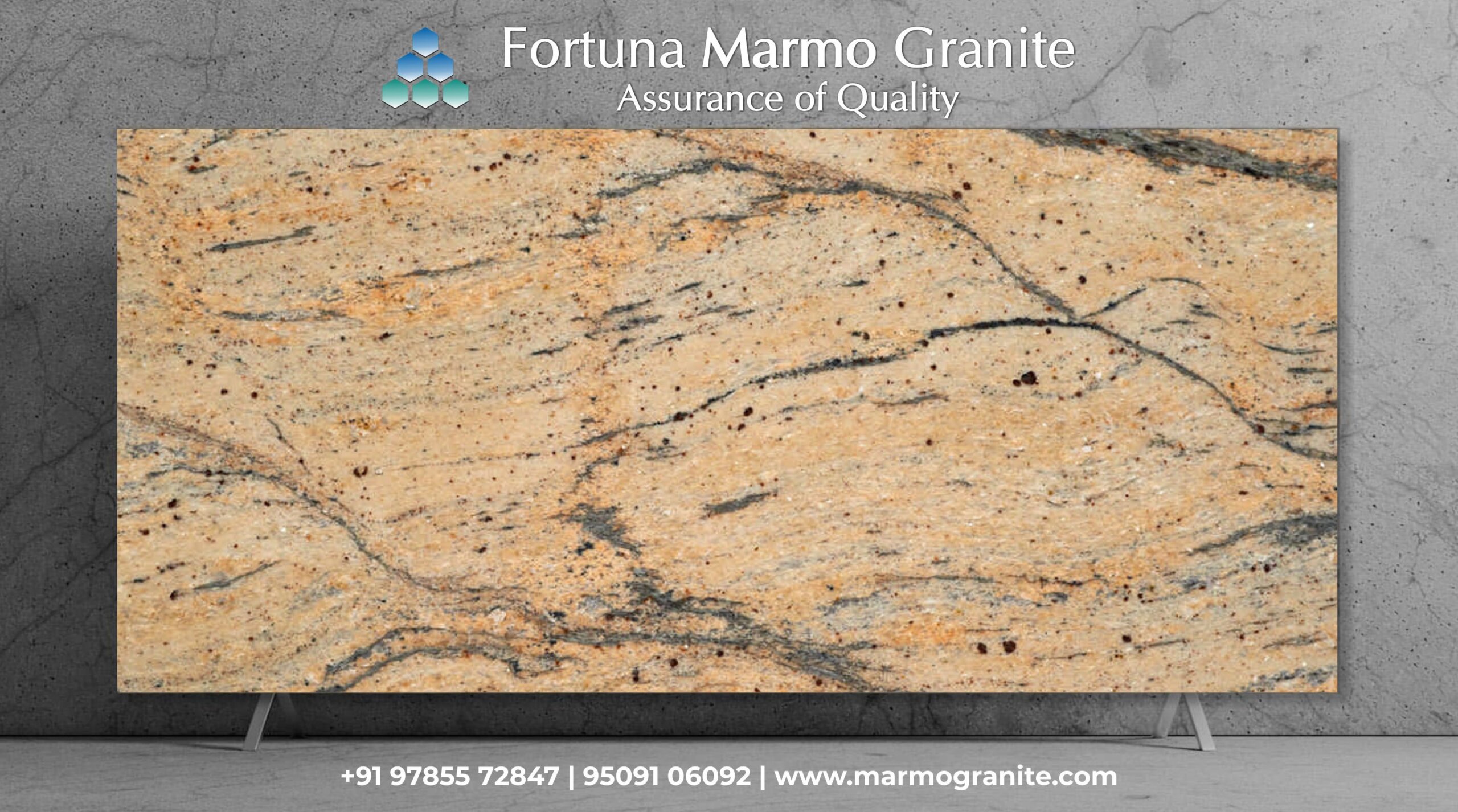 prada gold granite