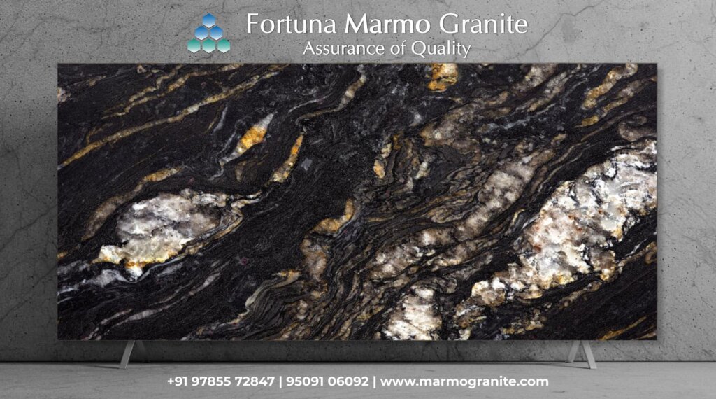 titanium gold granite