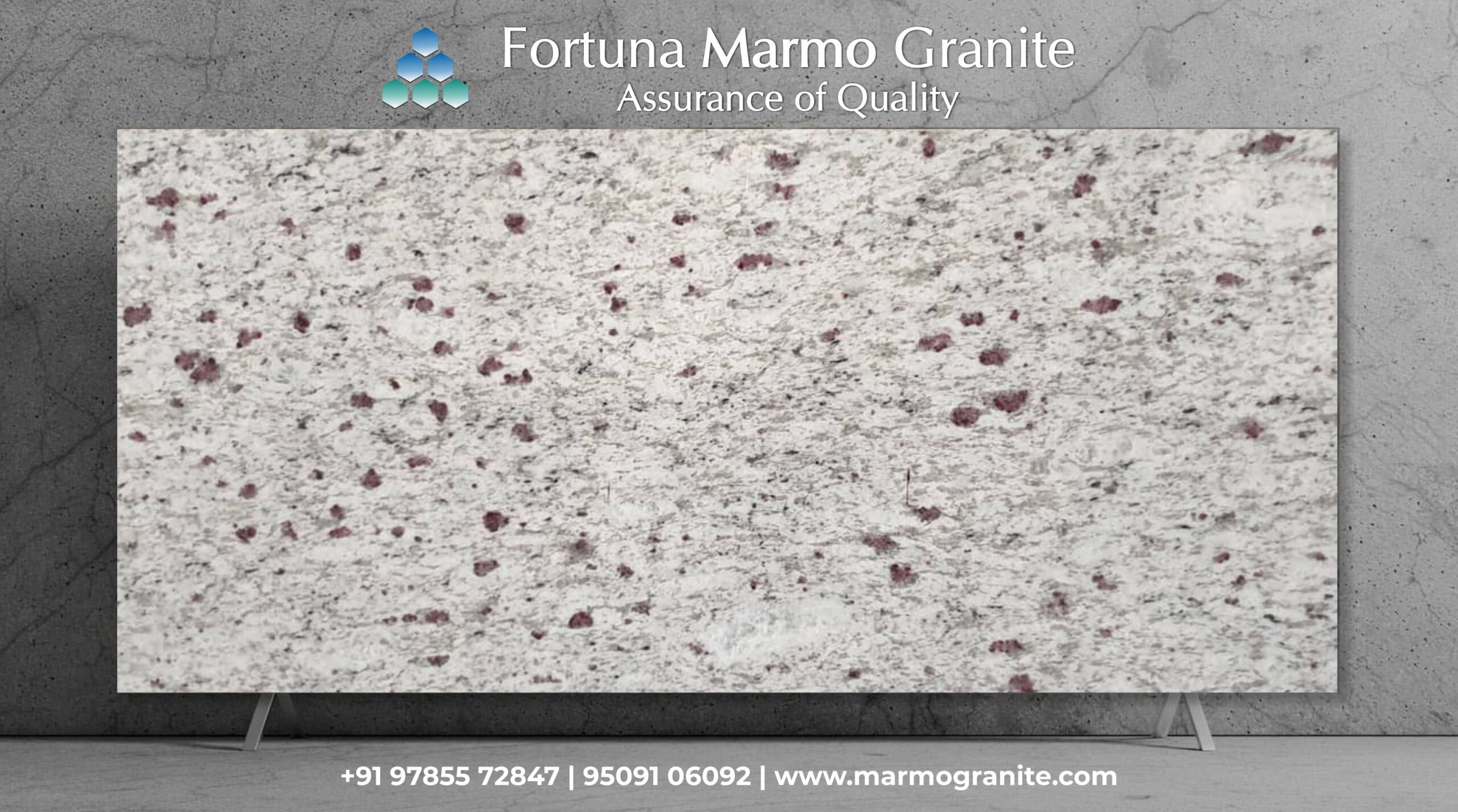 white galaxy granite