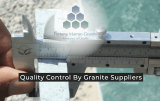 Quality Control by Granite Suppliers