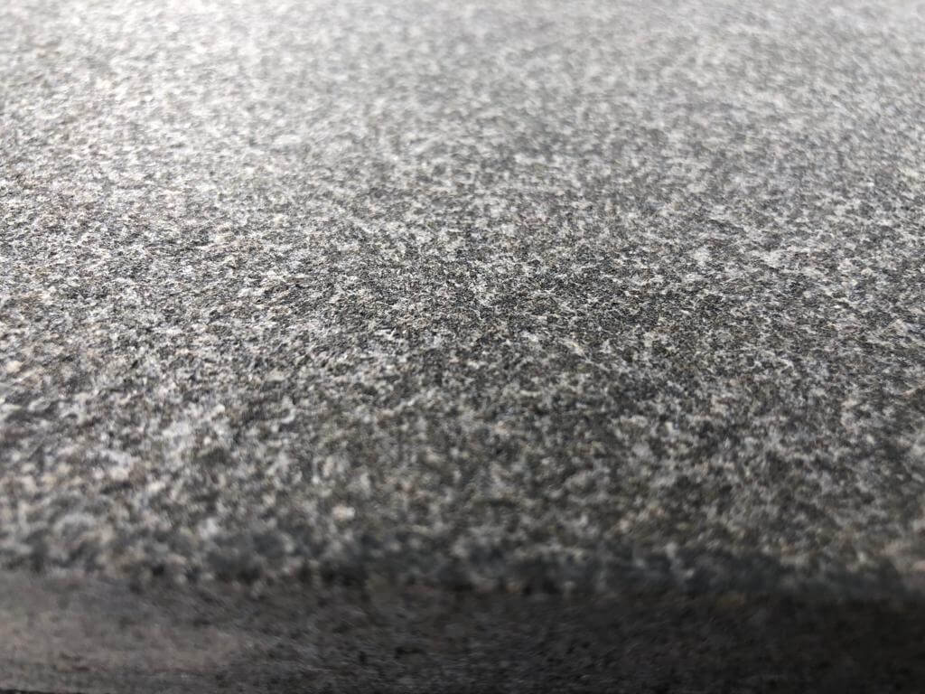 absolute black flamed granite