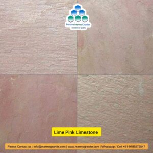 lime pink limestone