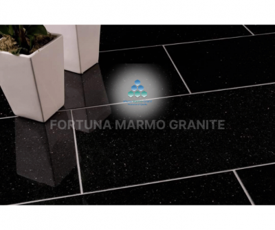 Black galaxy Granite flooring Black galaxy Granite flooring
