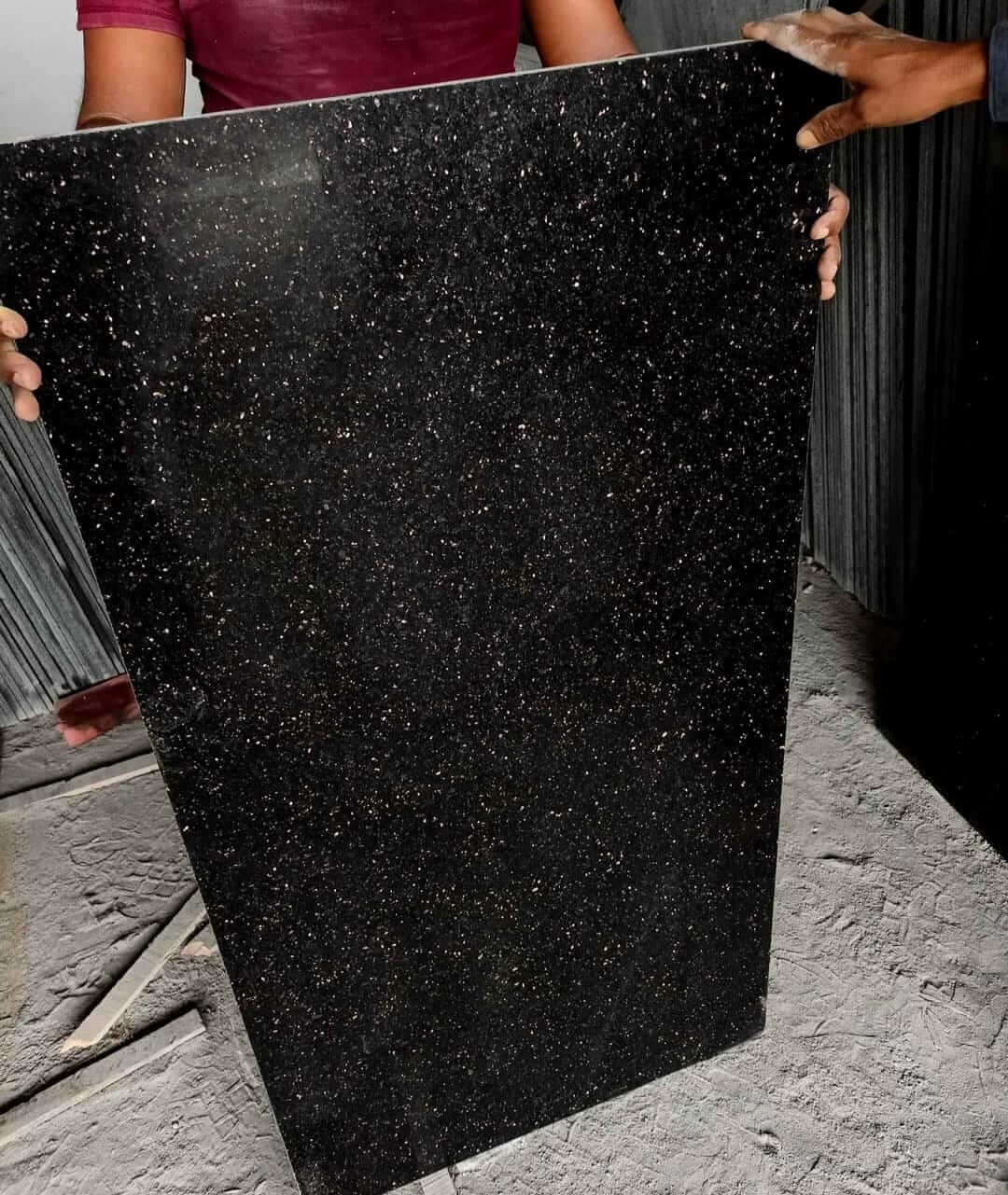 Black galaxy Granite,