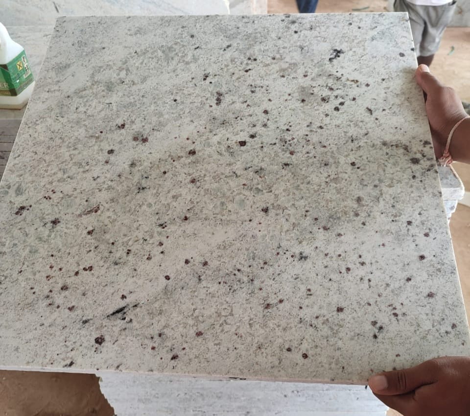 Colonial White Granite Tiles