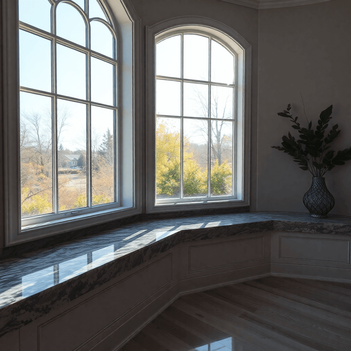 Granite window sills