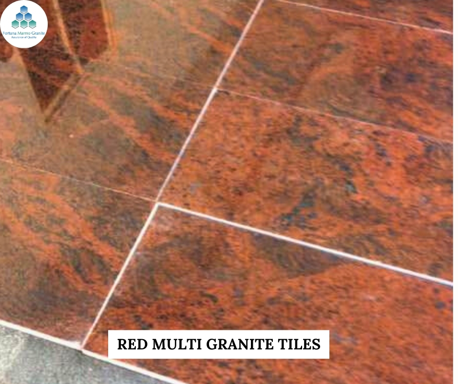 Red Multi Granite Tiles