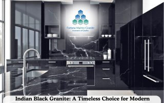 Indian Black Granite: A Timeless Choice for Modern Interiors
