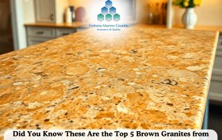 Did You Know These Are the Top 5 Brown Granites from India?