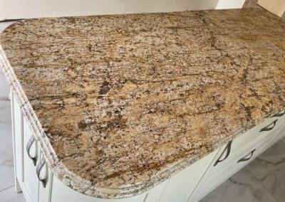 Waterfall Edge Granite Countertops