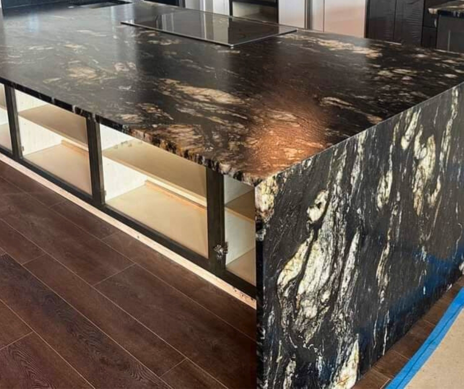 Titanium Gold Granite Countertops