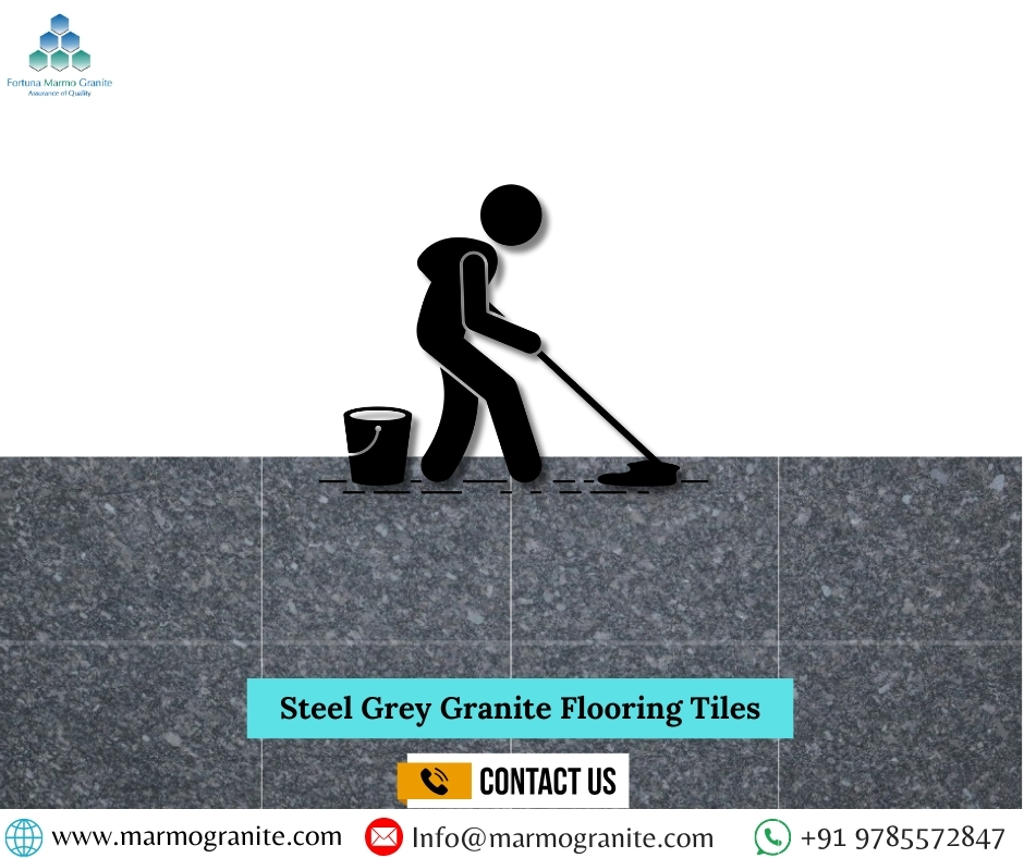 Steel Grey Granite Tiles