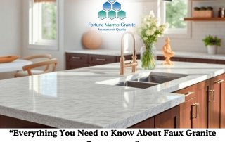 “Everything You Need to Know About Faux Granite Countertops”