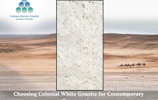 Colonial white granite