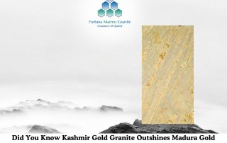 Did You Know Kashmir Gold Granite Outshines Madura Gold Granite?