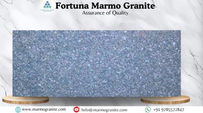 Steel Grey Granite Gangsaw Slab