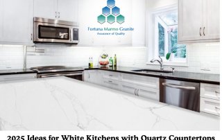 2025 Ideas for White Kitchens with Quartz Countertops