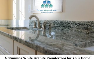 6 Stunning White Granite Countertops for Your Home