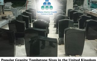 Popular Granite Tombstone Sizes in the United Kingdom