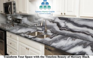 Transform Your Space with the Timeless Beauty of Mercury Black Marble