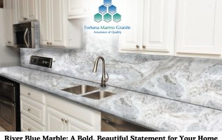 River Blue Marble: A Bold, Beautiful Statement for Your Home