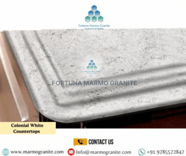 Colonial White Granite Countertops