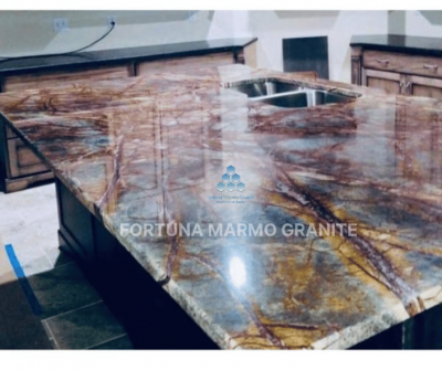 Rainforest Green Marble Countertops