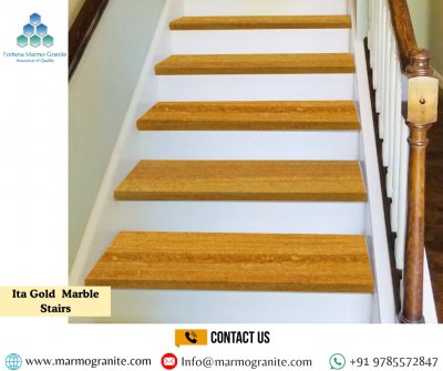 Ita Gold Marble Stairs Ita Gold Marble Stairs