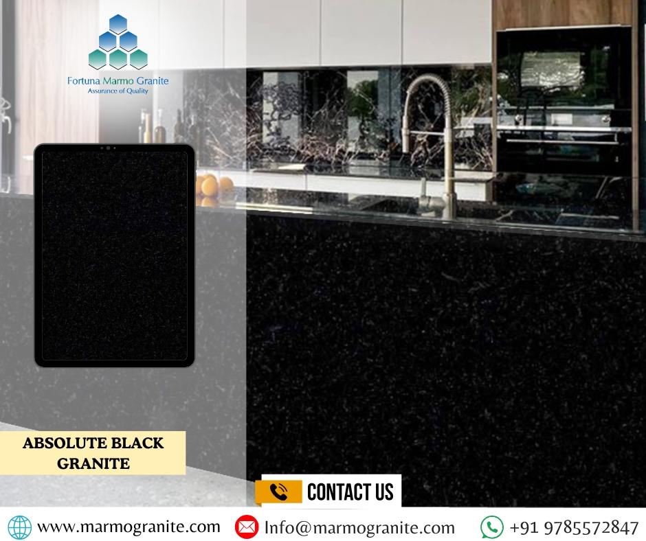 Absolute Black Granite Countertops