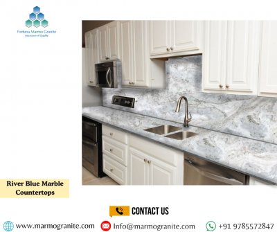 River Blue Marble Countertops River Blue Marble Countertops