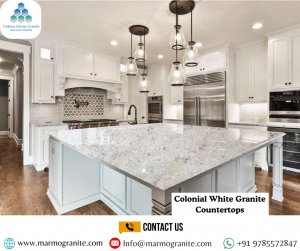 Colonial White Granite Countertops