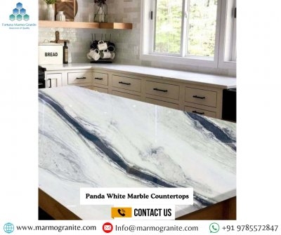 Panda White Marble Countertops