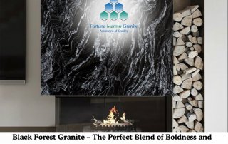 Black Forest Granite – The Perfect Blend of Boldness and Sophistication