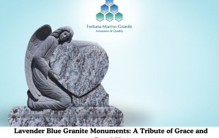 Lavender Blue Granite Monuments: A Tribute of Grace and Durability