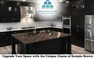 Upgrade Your Space with the Unique Charm of Scorpio Brown Marble