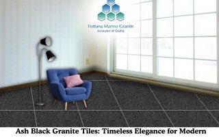 Ash Black Granite Tiles: Timeless Elegance for Modern Spaces
