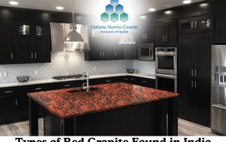 Types of Red Granite Found in India