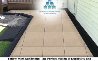 Yellow Mint Sandstone: The Perfect Fusion of Durability and Natural Charm