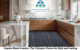 Impala Black Granite: The Ultimate Choice for Bold and Lasting Beauty