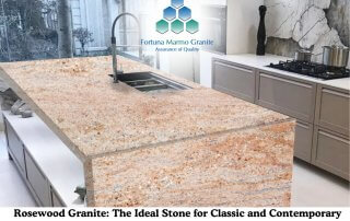 Rosewood Granite: The Ideal Stone for Classic and Contemporary Designs