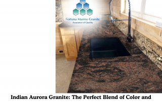 Indian Aurora Granite: The Perfect Blend of Color and Durability