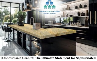 Kashmir Gold Granite: The Ultimate Statement for Sophisticated Design