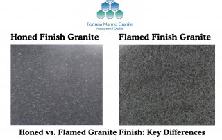 Honed vs. Flamed Granite Finish: Key Differences Explained