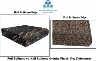 Full Bullnose vs. Half Bullnose Granite Finish: Key Differences Explained